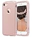 ULAK iPhone 7 Case, Hybrid Soft Rubber & Silicone + Hard PC Dual Layer Protective Cover for Apple iPhone 7 4.7 Inch, Rose Gold