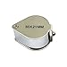 6 Pcs Mini 30X 21mm Singlet Jeweler's Jewelry Loupe Magnifier Magnifying Glass Silver w/ Box