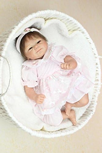 Prezzo Nicery Morbido Silicone Bambola Reborn Bambino 18inch 45 Centimetri Magnetica Bella Giocattolo Realistica Ragazzo Sveglio Ragazza Sorriso Di Rosa Baby Doll A3IT Offerte