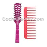 Bobby Vent Brush Purple With Free Volumizing Comb