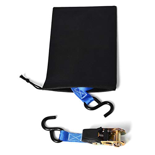 image for OTHERYA TIE Down Strap Ratchet Tie Down Straps - 4 Pk-15 Ft 1500 Lb Br