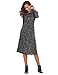 Womens Cowl Neck Long Sleeve Lightweight Sweater Dress w/pockets