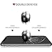 iCarez Tempered Glass Screen Protector for iPhone 11 Pro Max iPhone XS Max 6.5-Inch 2018, 2-Pack Dubble Defense