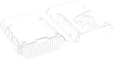 Qinlorgo Raspberry Pi Case Transparent Protective Shell Easy Use Single Board view 2