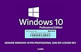 Genuine Windows 10 Professional 32/64bit - 1 License Key + OS Download- #Same Day Delivery
