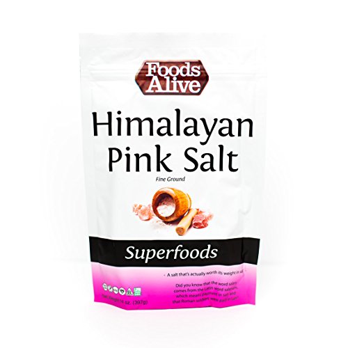 Foods Alive Himalayan Crystals, Culinary Mineral Salt, 14-Ounce (Pack of 3)