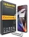 [2 Pack] INGLE Compatible with Oneplus 6T Screen Protector, Full Coverage Tempered Glass Screen Protector Film Edge to Edge Protection for Oneplus 6T