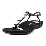 Vionic Women's Nala Arch Support Thong Sandal Black 9 M US