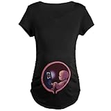 CafePress Maternity Dark T-Shirt - Womb Potato Maternity Dark T-Shirt