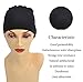 Bamboo Fiber/Sterilization/Sweat Proof/Wig Hair Stock Liner Cap Stretch Mesh Net 1PC for Women with Cancer, Chemo, Hair Loss