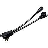 Parkworld 885934 RV Splitter Cord, RV 50A 14-50P male to TT-30R 30A & 5-20R(5-15R) 20A(15A) female, Recreational Vehicle Mult