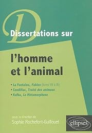 Dissertations sur l'homme et l'animal