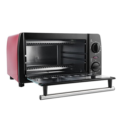 Simoner 12L Mini Electric Oven, Multifunctional Convection Countertop Toaster Oven, Household Galvanized Sheet Baking Oven with Bakeware - Thumbnail 4