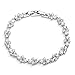 Mariell Wedding and Bridal Cubic Zirconia Crystal Tennis Bracelet, Jewelry Gift for Women, Brides, Mother of The Bride, 7 1/4
