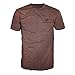Official Winchester Men's Limited Edition Vintage Rider Graphic Short Sleeve T-shirt (Large, Heathered Russet)
