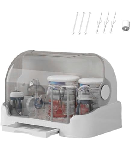 Amazon.com: Baby Bottle Organizer, Large Baby Bottle Storage with