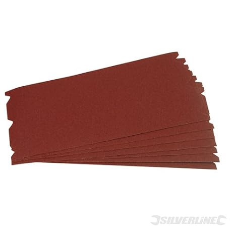 Silverline 633491 Floor Sanding Sheets 40 Grit Pack Of 10