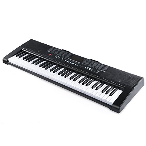 Joy 61-Key Standard Electronic Keyboard with USB Music Player Function for Beginners (JK-63M)