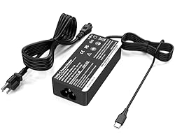 Universal USB Type C Laptop Charger 65W 45W Fit for