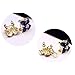 Demarkt 1PCS Fashion Elegant Cute Lady Girls Blue Flower Crystal Ear Stud Earrings