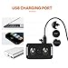 Bark Collar [2018 Upgrade Chip] Dog No Bark Collars with Vibration and Harmless Shock(Can Be Switched Off)-USB Rechargeable Anti Barking Device for Small Medium and Large Dog