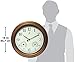 Infinity Instruments Craftsman Wall Clock, 18 inch, Copper