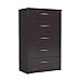 Homestar Finch 5 Drawer Chest, 27.5