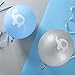 Blue Elephant Latex Balloons, 12 Inch (16pcs) Grey Boy Baby Shower or Birthday Party Decorations Supplies