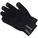 iGotTech Texting Gloves for Smartphones and Touchscreens, Black with Gray Details