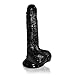 TTQQJJ 7 Inch Lifelike with Large Size and Strong Suction – Black – Xiaoxueernianji1.1thumb 1