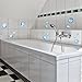 WANDKINGS Wall Stickers Bubbles Sticker Set – 32 Stickers on 2 US Letter Sheets