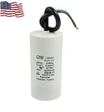 CBB60 Motor AC 450V 30uF Running Capacitor w 2 Lead Wires US Ship
