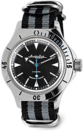 Amazon.com: Vostok | Scuba Dude Amphibian Automatic Self-Winding