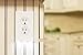 SnapPower Guidelight - Outlet Coverplate with LED Night Lights, Duplex, White