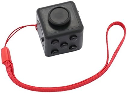 Switchali Fun 6 Sided Fidget Cube Dice Anxiety Attention Stress Relief for Xmas Adults ChildrenToy (K)