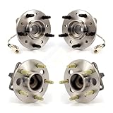 Front Rear Wheel Bearing & Hub Assembly Kit For