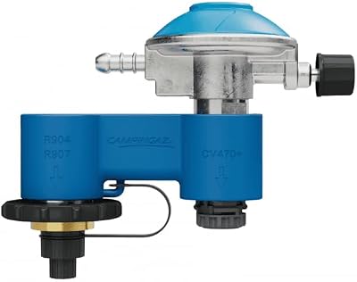 Campingaz Twin Connection with 29 mbar Regulator for CV 300/470 and R904 R907