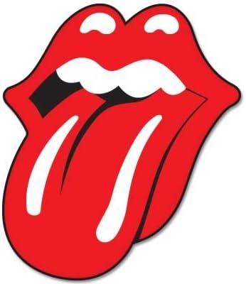 Rolling Stones Tongue Decal Free Shipping in the United States