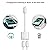 Jack Aux Audio Headphone Adapter 4 in 1 Adaptor Applicable for Calling & Volume Control & Charging & Music,Cables Earphone Converter Compatible Phone7/7plus 8/8plus/X Support 10.3/11 System (White) by MPWHYL