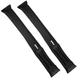 Carperipher Car Seat Gap Pad,CarBoss 2PC Universal PU Leather Auto Car Seat Hand Brake Gap Filler Soft Pad Suitable for Most Vehicles,Car Seat Mat Seam,Seats Holster Spacer Filler Padding