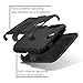 i-Blason Samsung Galaxy S4 Mini i9190 Prime Series Dual Layer Holster Case with Kickstand and Locking Belt Swivel Clip (Black)