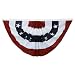 Super Tough Printed Polyester Pleated Fan, 3 by 6-Feet primary