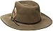 Scala Men's Crushable Felt Outback, Khaki, X-Large