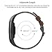 SWEES Bands Compatible Fitbit Charge 2 Leather Small (5.6