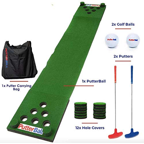 PutterBall Portable Putting Green Travel Carrying Bag Comfortable Shoulder Strap Spacious
