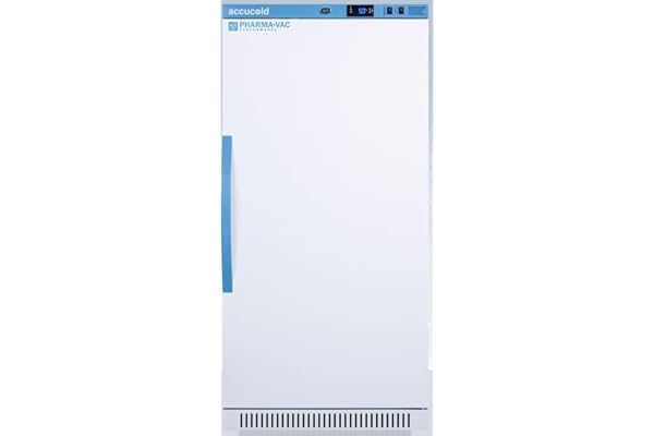 Summit Appliance ARS8PV Pharma-Vac Performance Series 8 Cu.Ft. Upright Vaccine All-refrigerator with Automatic Defrost, Factory-installed Lock, Digital Thermostat and White Cabinet