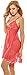 ADOREJOY Women's Lace Babydoll Lingerie Set(XL,Watermelonred)