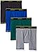 Hanes Men's Cool Comfort Breathable Mesh Long Leg Boxer Brief, Assorted-4 Pack, Large-4 Pack