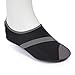 DM Merchandising Inc. Fitkicks Women's Active Footwear, Black/ Grey, Medium