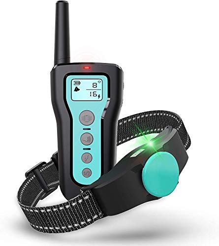BESTHING Dog Training Collar – Rechargeable Dog Shock Collar 3 Training Modes, Beep, Vibration and Shock, 100% Waterproof, Up to 1000Ft Remote Range Dog Training Set